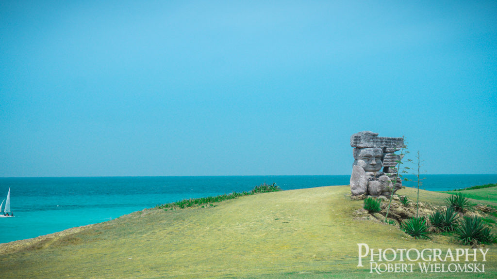 Ocean view at the golf course where we went golfing. The view was stunning. Varadero, Cuba