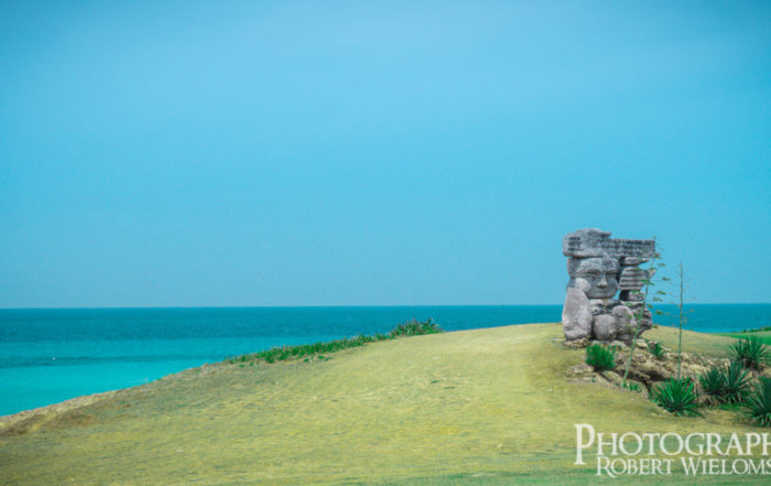 Ocean view at the golf course where we went golfing. The view was stunning. Varadero, Cuba