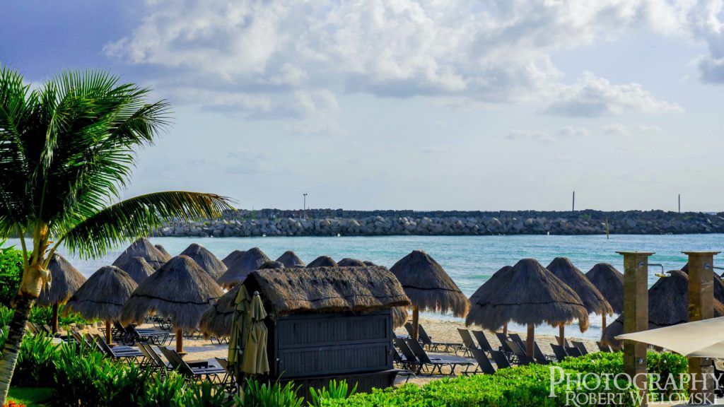 Beautiful ocean view from Now Jade resort in Riviera Maya, Mexico. find cheap vacation packages