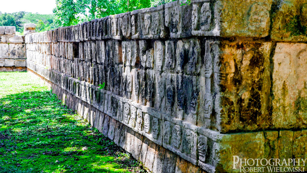 Burial site where the Captains' head's were honoured. best ruins in mexico